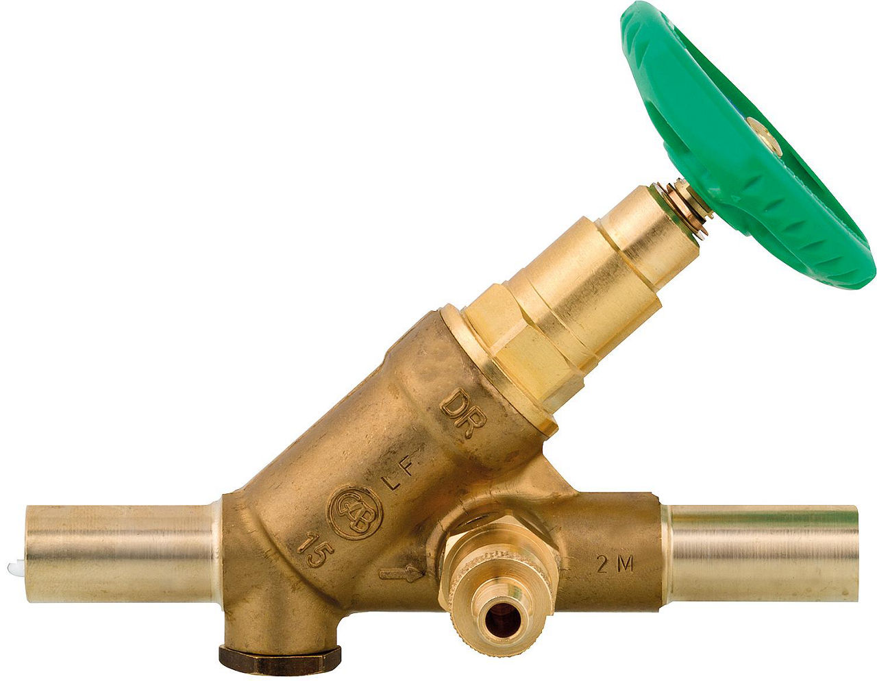 KFR-Freistromventil-MS DN15 (1/2") mit Steckende 18mm mit Entl. DVGW KFR-Freistromventil-MS DN15 (1/2") mit Steckende 18mm mit Entl. DVGW