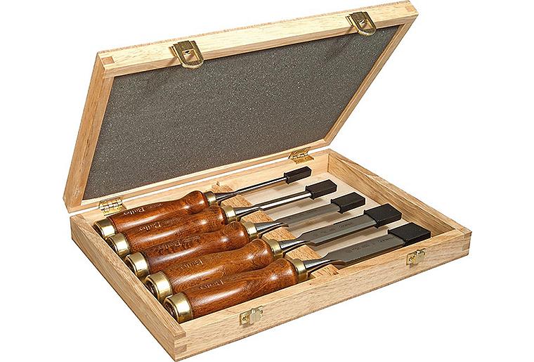 Stechbeitel-Set Stanley® Bailey® 5-teilig im Holzkasten Stechbeitel-Set Stanley® Bailey® 5-teilig im Holzkasten
