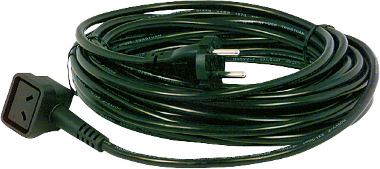 Netzkabel mit Schukostecker 2 x 1,0 mm2 / Länge 10 mtr für Sauger DBQ 250/360/500 Netzkabel mit Schukostecker 2 x 1,0 mm2 / Länge 10 mtr für Sauger DBQ 250/360/500