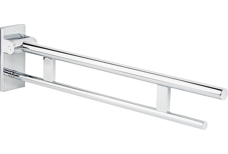 Hewi Stützklappengriff Duo System 900, Länge: 850mm, chrom