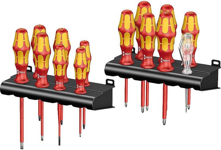 Schraubendrehersatz WERA Kraftform Plus VDE BigPack 14tlg. iso. Kreuz Schlitzschr.+Torx