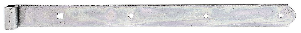 Ladenband gerade / abgerundet 500 x 40 mm, ø 13 mm, galvanisch verzinkt Ladenband gerade / abgerundet 500 x 40 mm, ø 13 mm, galvanisch verzinkt
