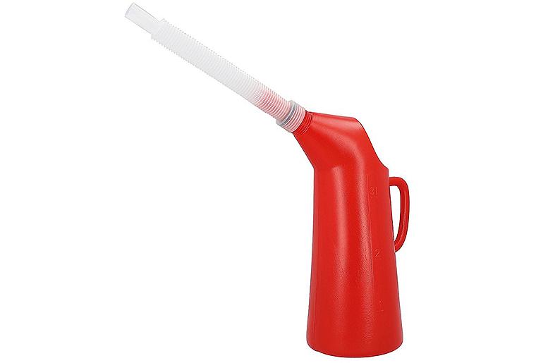 Messbecher aus Polyethylen 3000 ml mit flexiblem Auslauf