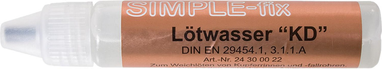Lötwasser "KD" SIMPLE-fix 25ml Lötwasser "KD" SIMPLE-fix 25ml