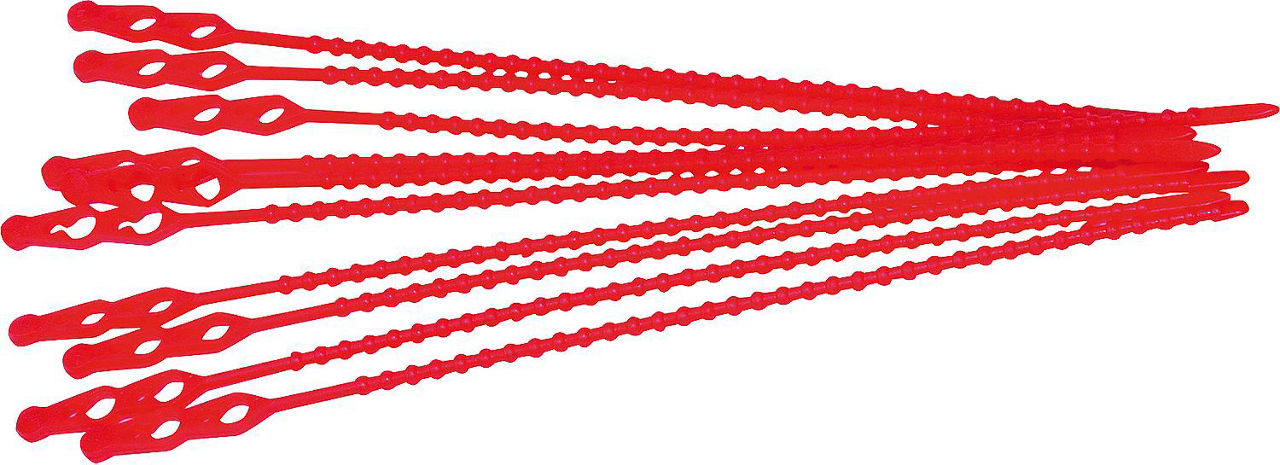 Schnellbinder 140mm lang, VPE 1000 Farbe rot Schnellbinder 140mm lang, VPE 1000 Farbe rot