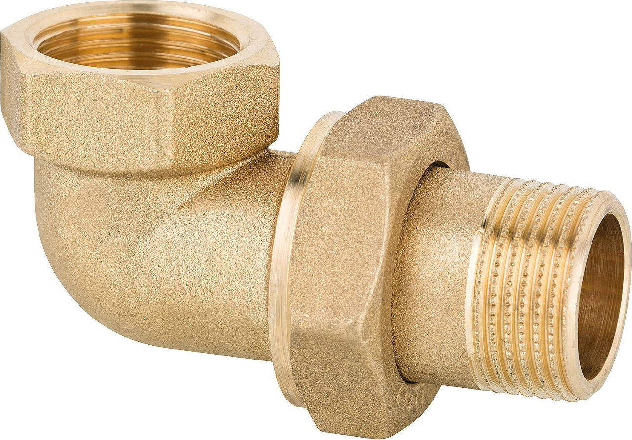 Winkelverschraubung messing DN20 (3/4") AG PN10 Winkelverschraubung messing DN20 (3/4") AG PN10