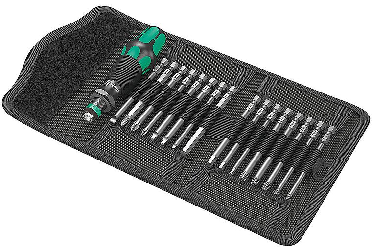 Bitschraubendreher-Set WERA Kraftform Kompakt 60 Imperial 17-teilig