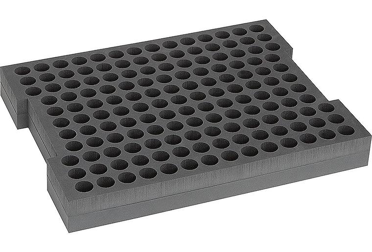 Schaumstoffeinsatz Brennerdüsen passend zu L-Boxx 102 405x314x24,5mm Schaumstoffeinsatz Brennerdüsen passend zu L-Boxx 102 405x314x24,5mm