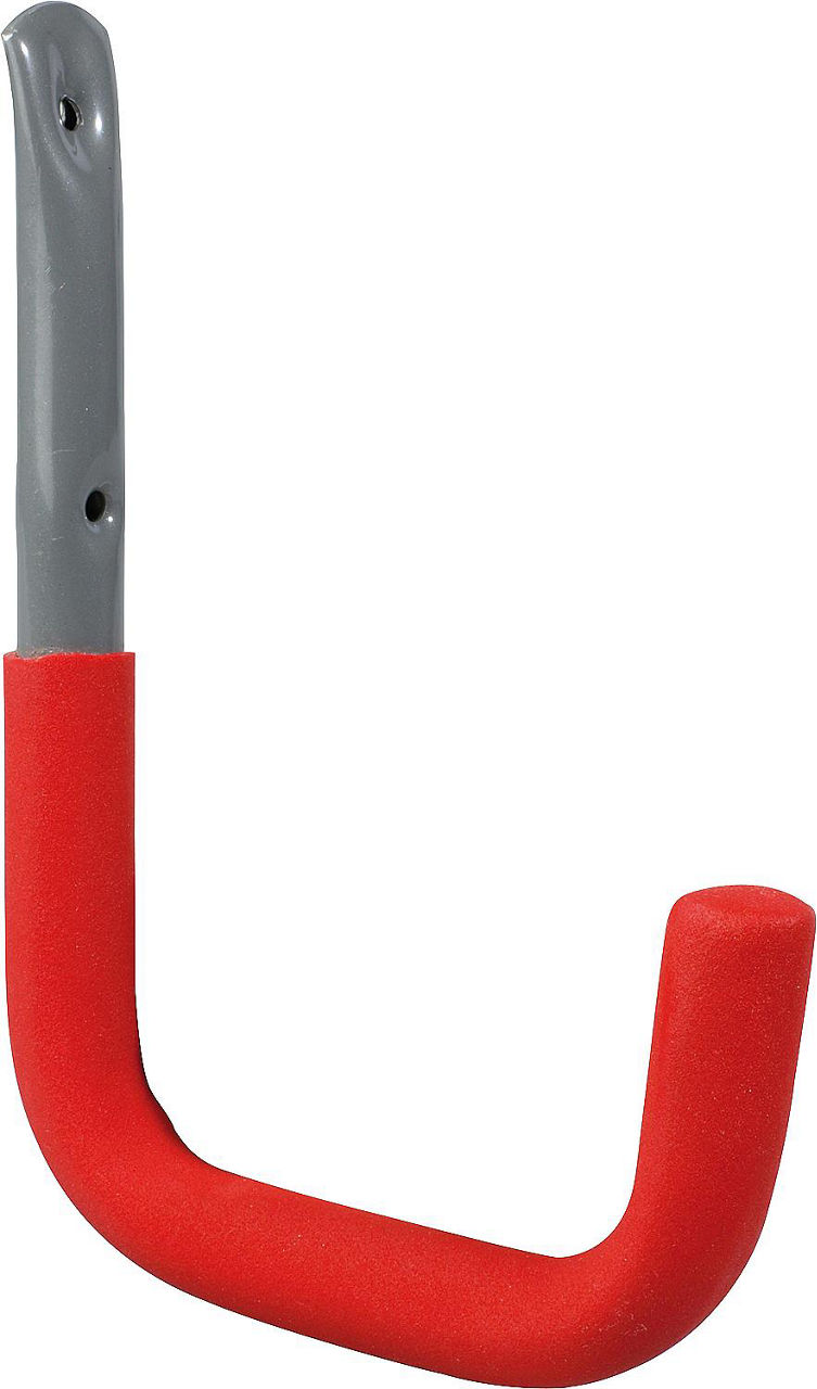 Wandhaken verzinkt mit Gummi- auflage, 300 x 250 mm, ø 18 mm