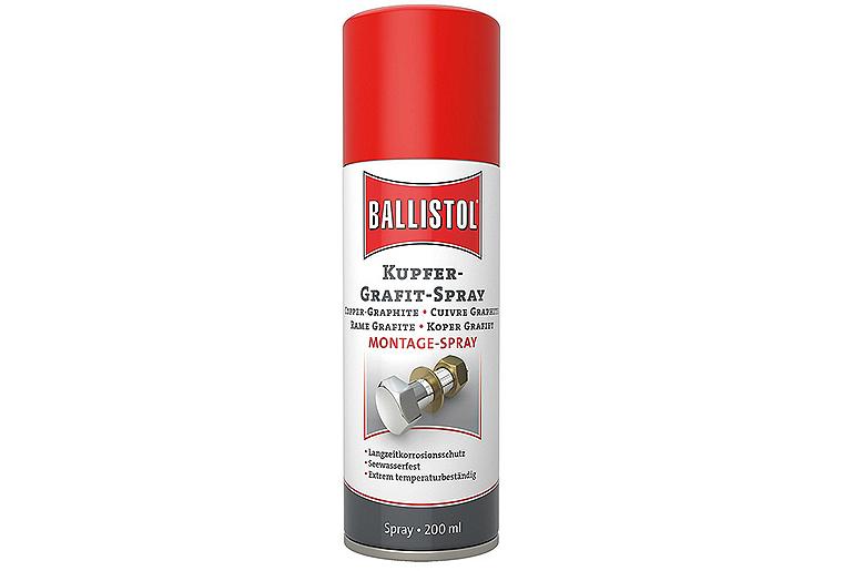 Kupfer-Grafit-Spray BALLISTOL Montage-Spray, 200ml Sprühdose