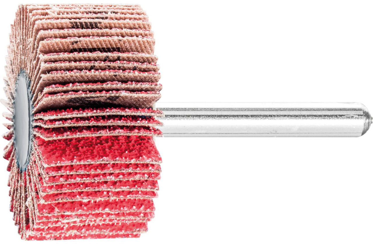 Fächerschleifer Pferd F, Ø 40 x 20 mm, Schaft-Ø 6 mm, Körnung A 60 Fächerschleifer Pferd F, Ø 40 x 20 mm, Schaft-Ø 6 mm, Körnung A 60