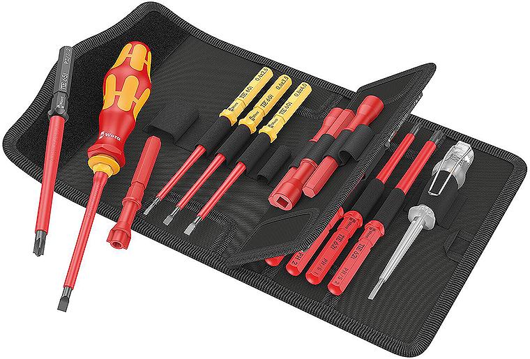 VDE-Wechselklingen-Set WERA Kraftform Kompakt VDE 18 Universal 1 Tool Finder mit Bithalter, 18-teilig VDE-Wechselklingen-Set WERA Kraftform Kompakt VDE 18 Universal 1 Tool Finder mit Bithalter, 18-teilig