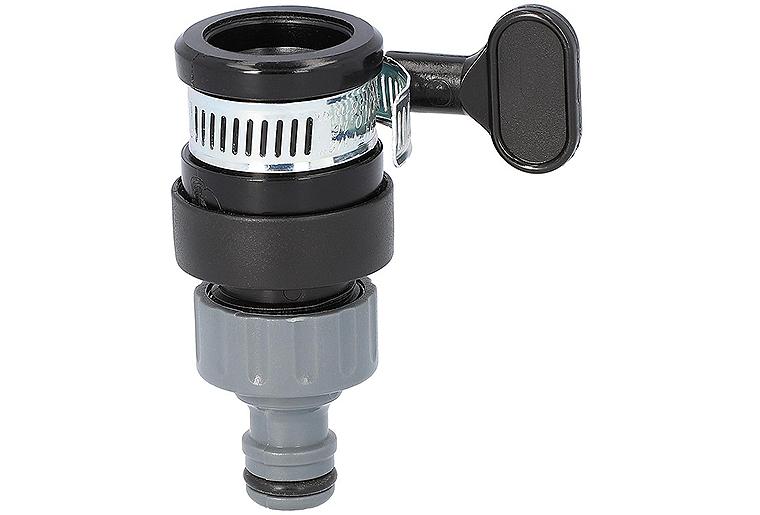Universalanschluss für Wasserhahn ohne Gewinde, Ø außen 14-17 mm Universalanschluss für Wasserhahn ohne Gewinde, Ø außen 14-17 mm