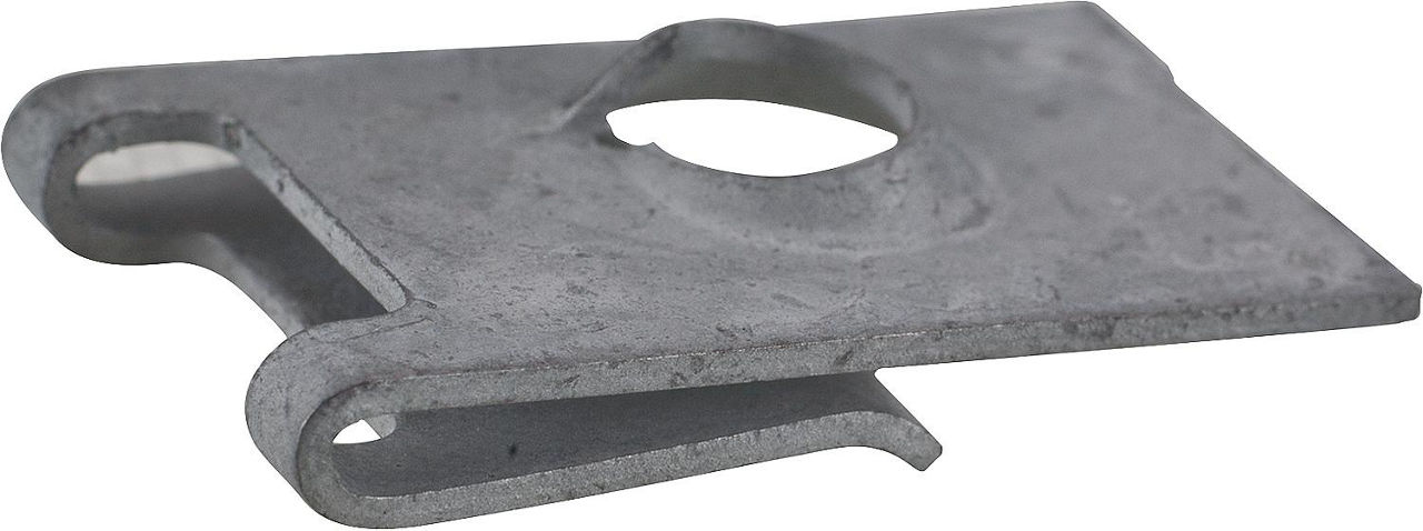 Blechmuttern galv. verzinkt offene.Form 3,5 VPE 100 Blechmuttern galv. verzinkt offene.Form 3,5 VPE 100