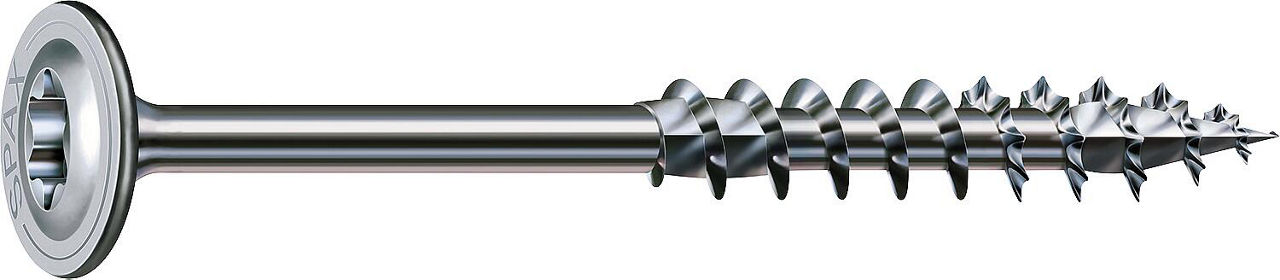 Tellerkopfschraube SPAX® WIROX® Teilgewinde T - STAR Plus ø 6,0 x 100 mm, VPE 100 Stück