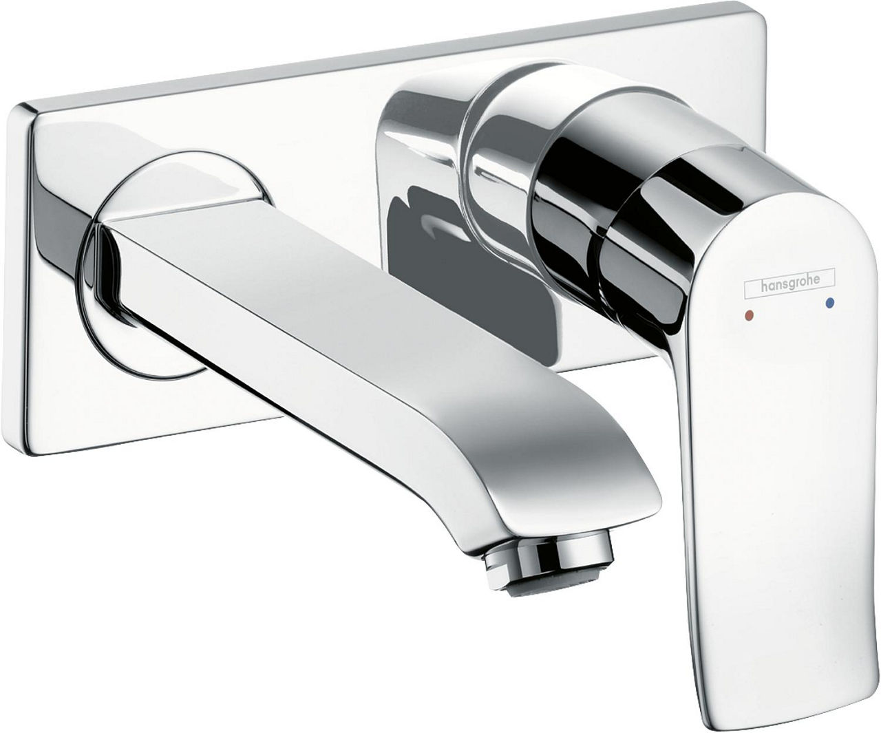 Wand-Waschtischmischer Hansgrohe Metris Ausladung 225 mm chrom Wand-Waschtischmischer Hansgrohe Metris Ausladung 225 mm chrom