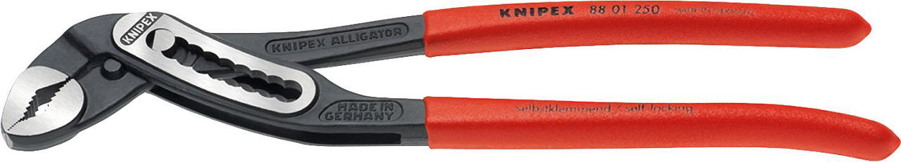 Wasserpumpenzange "Alligator" für Rohre 1 1/4", Länge 180 mm Wasserpumpenzange "Alligator" für Rohre 1 1/4", Länge 180 mm