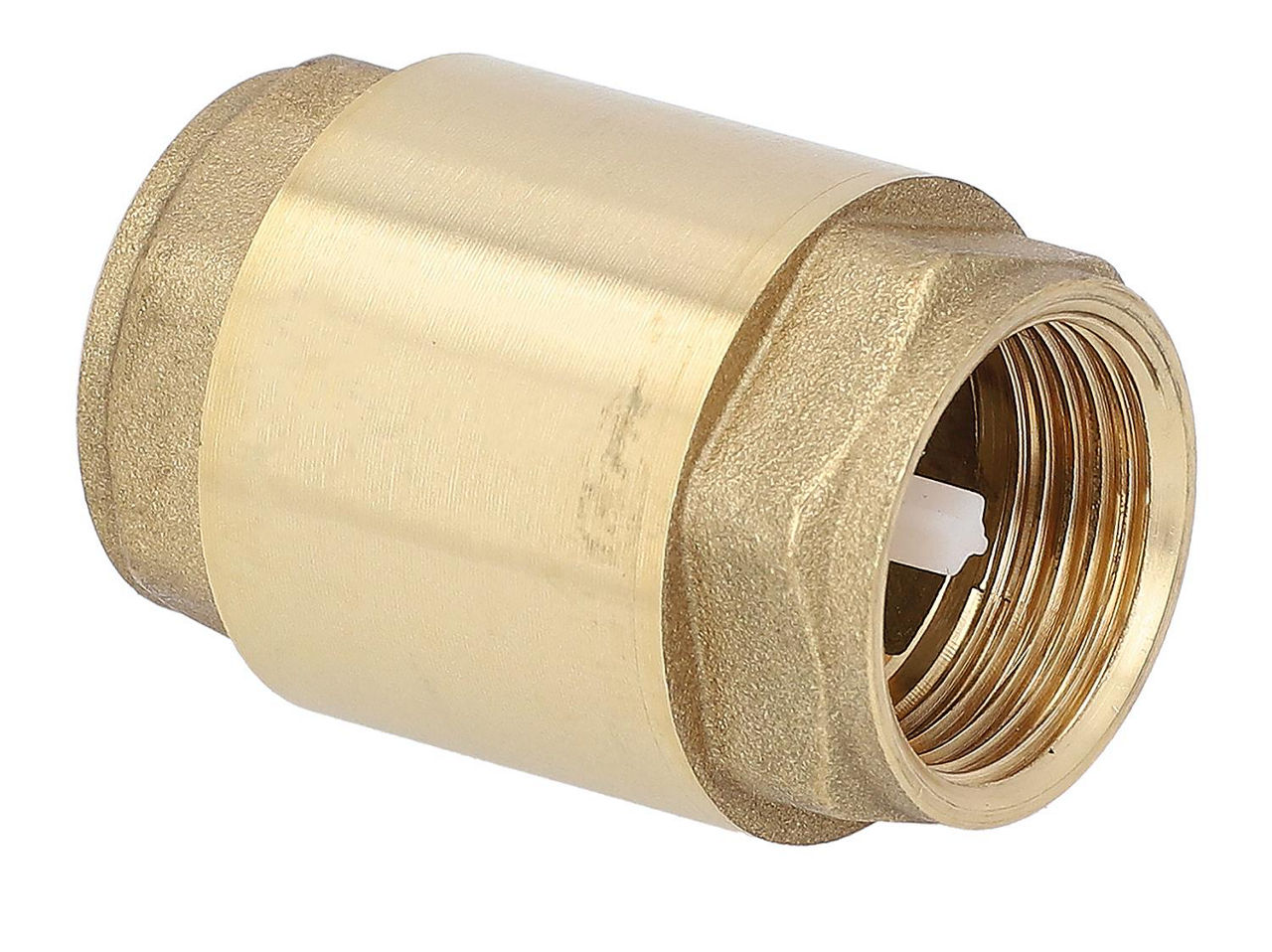 Rückschlagventil Messing beidseitig Innengewinde 3/4" Rückschlagventil Messing beidseitig Innengewinde 3/4"