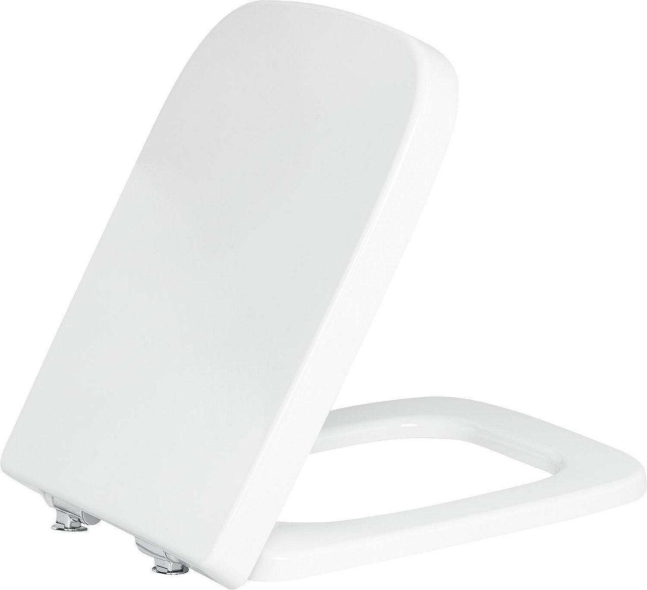 WC-Sitz Geberit Renova Plan weiß, Softclose, QuickRelease, Scharniere Messing verchromt WC-Sitz Geberit Renova Plan weiß, Softclose, QuickRelease, Scharniere Messing verchromt