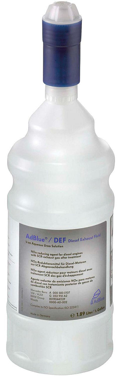 AdBlue® 1,89l KRUSE-Flasche (mit Patentverschluss) AdBlue® 1,89l KRUSE-Flasche (mit Patentverschluss)