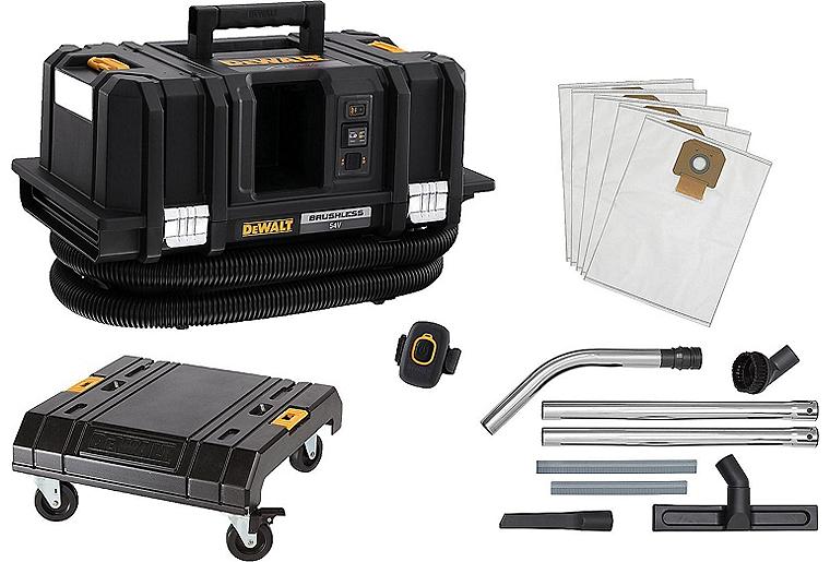 Akku-Nass- und Trockensauger 54V DeWALT DCV586MK-XJ mit Staubbeutel M-Klasse Akku-Nass- und Trockensauger 54V DeWALT DCV586MK-XJ mit Staubbeutel M-Klasse