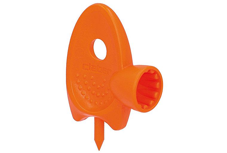 Montagehilfe mit Lochstanze zur Montage und Regulierung von Tropfen