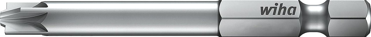 VDE-PlusMinus Pozidriv/Schlitz-Bit wiha 7049PZM Professional, mit 1/4"-Antrieb, SL/PZ2 x 70 mm