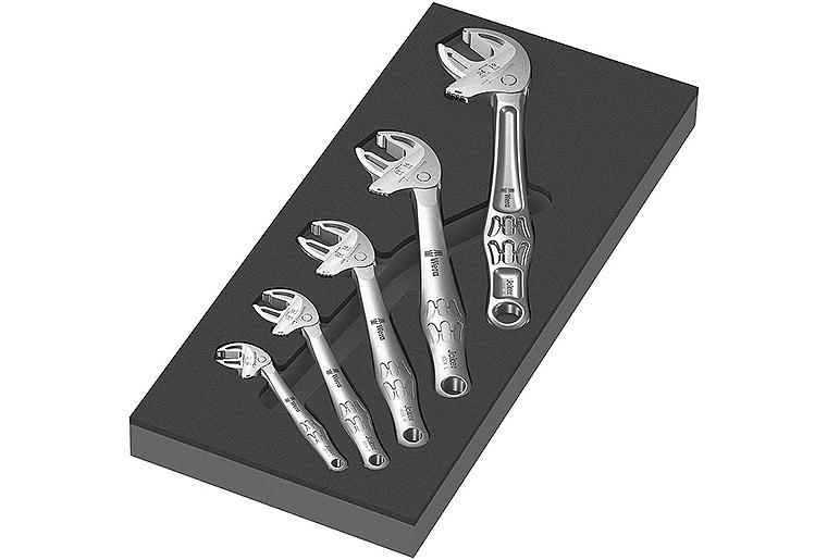 Maulschlüssel Set WERA Joker 6004 5-teilig in Schaumstoffmodul