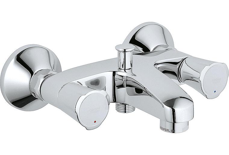AP-Wannenmischer Grohe Costa Ausladung 144 mm chrom AP-Wannenmischer Grohe Costa Ausladung 144 mm chrom