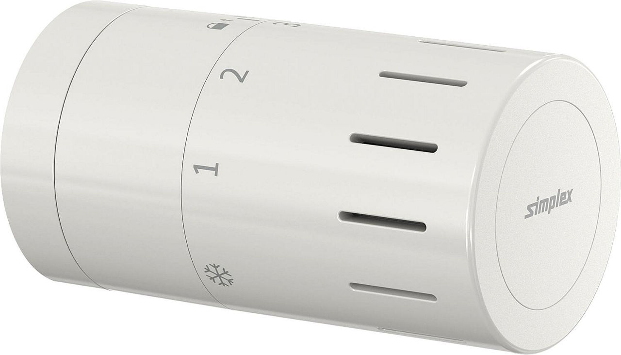 FL Design-Thermostatkopf TC-D1 weiß M30 x 1,5 mit Nullstellung FL Design-Thermostatkopf TC-D1 weiß M30 x 1,5 mit Nullstellung