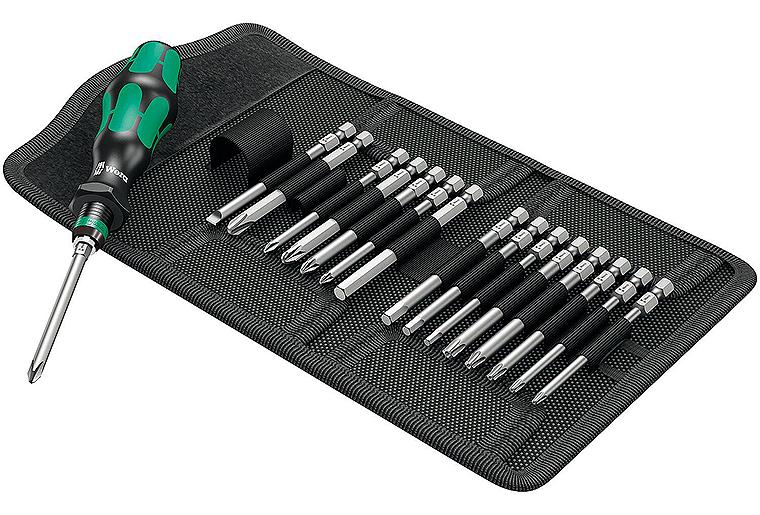 Bitschraubendreher-Set WERA Kraftform Kompakt 60 17 teilig