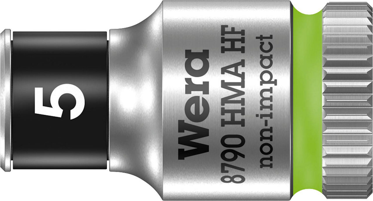 Außensechskant-Steckschlüsseleinsatz Wera 8790 HMA HF mit 1/4"-Antrieb, metrisch, kurz, mit Haltefunktion, SW 5,0 x 23 mm Außensechskant-Steckschlüsseleinsatz Wera 8790 HMA HF mit 1/4"-Antrieb, metrisch, kurz, mit Haltefunktion, SW 5,0 x 23 mm