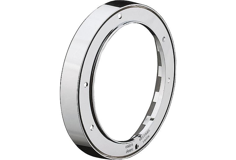 Verlängerungsrosette D=170 mm für hansgrohe UP Armaturen Fertigsets chrom mit D=170 mm