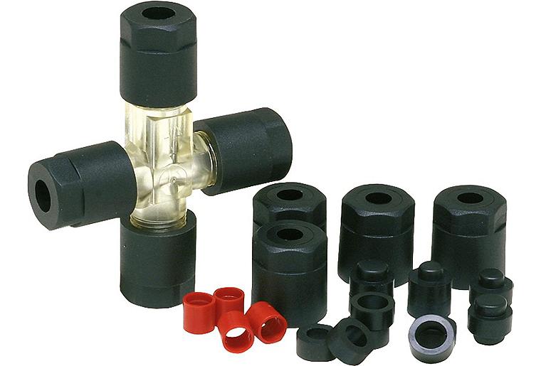 Kreuzstück Universal passend für Oilpress Keller 8 und 10 mm Entnahmesysteme Kreuzstück Universal passend für Oilpress Keller 8 und 10 mm Entnahmesysteme