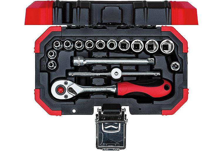 Steckschlüssel-Satz GEDORE red R49003016, 16-teilig 1/4"