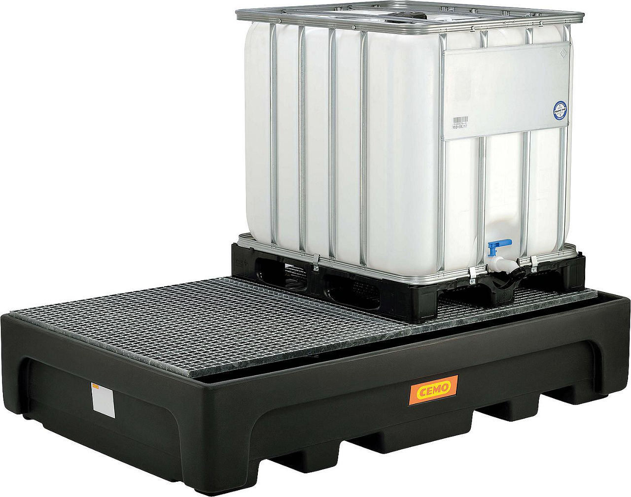 IBC-Auffangwanne Cemo PE für 2 Container 10949 IBC-Auffangwanne Cemo PE für 2 Container 10949