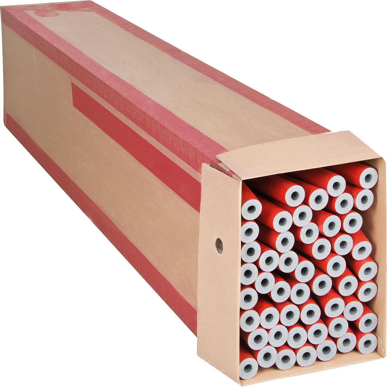 Isolierschlauch robust 12/15 x 13mm, Länge: 2m, 100 Meter PE-XT mit Schutzhaut rot Isolierschlauch robust 12/15 x 13mm, Länge: 2m, 100 Meter PE-XT mit Schutzhaut rot