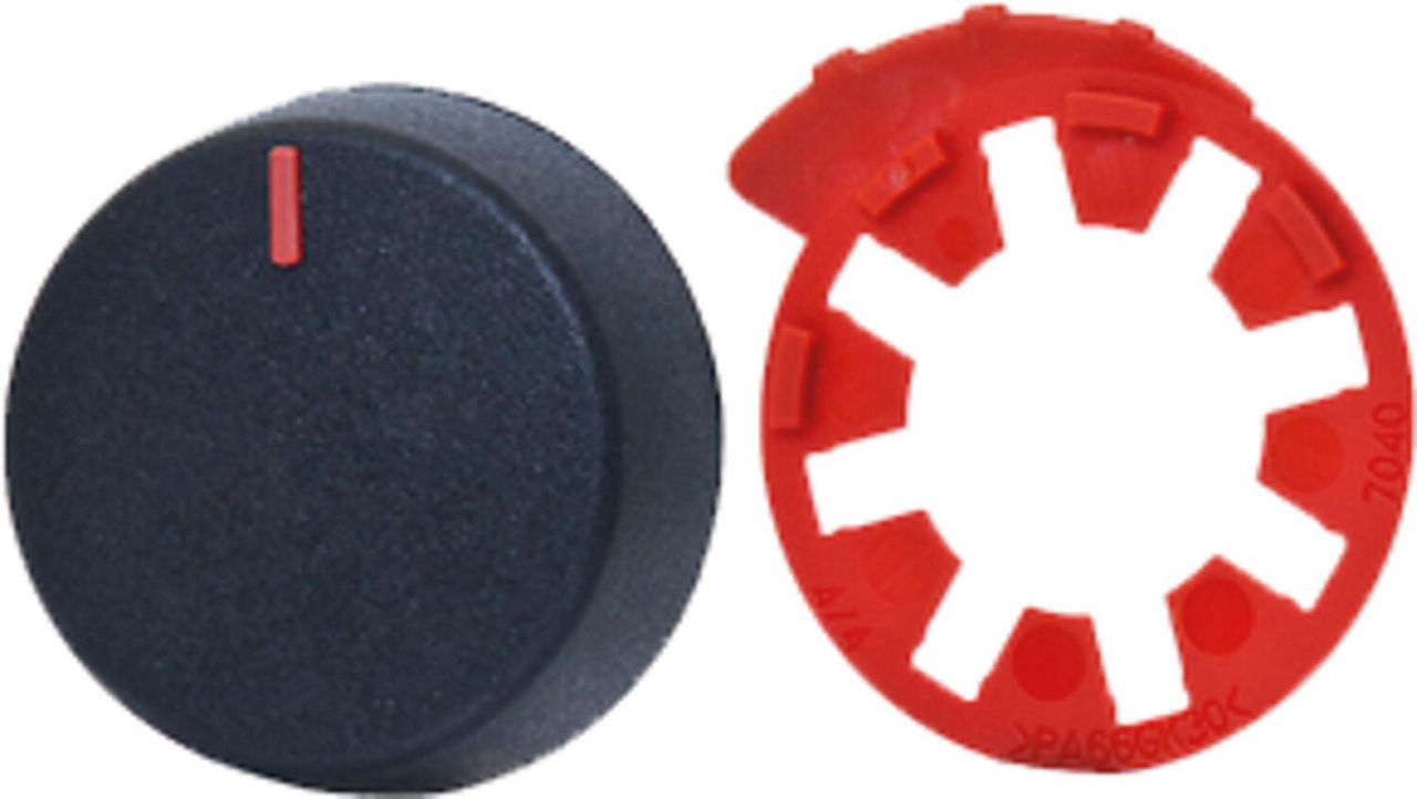 Mischer-Stellknopf ESBE Typ VRG803 mit Skala passend zu Serie VRG, VRB, VRH Mischer-Stellknopf ESBE Typ VRG803 mit Skala passend zu Serie VRG, VRB, VRH