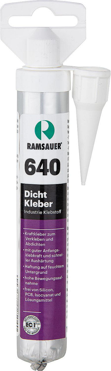 Hybrid-Klebstoff RAMSAUER Dicht Kleber 640 [weiß] 80ml Folientube