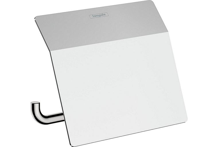 Hansgrohe Papierrollenhalter mit Deckel Hansgrohe Papierrollenhalter mit Deckel