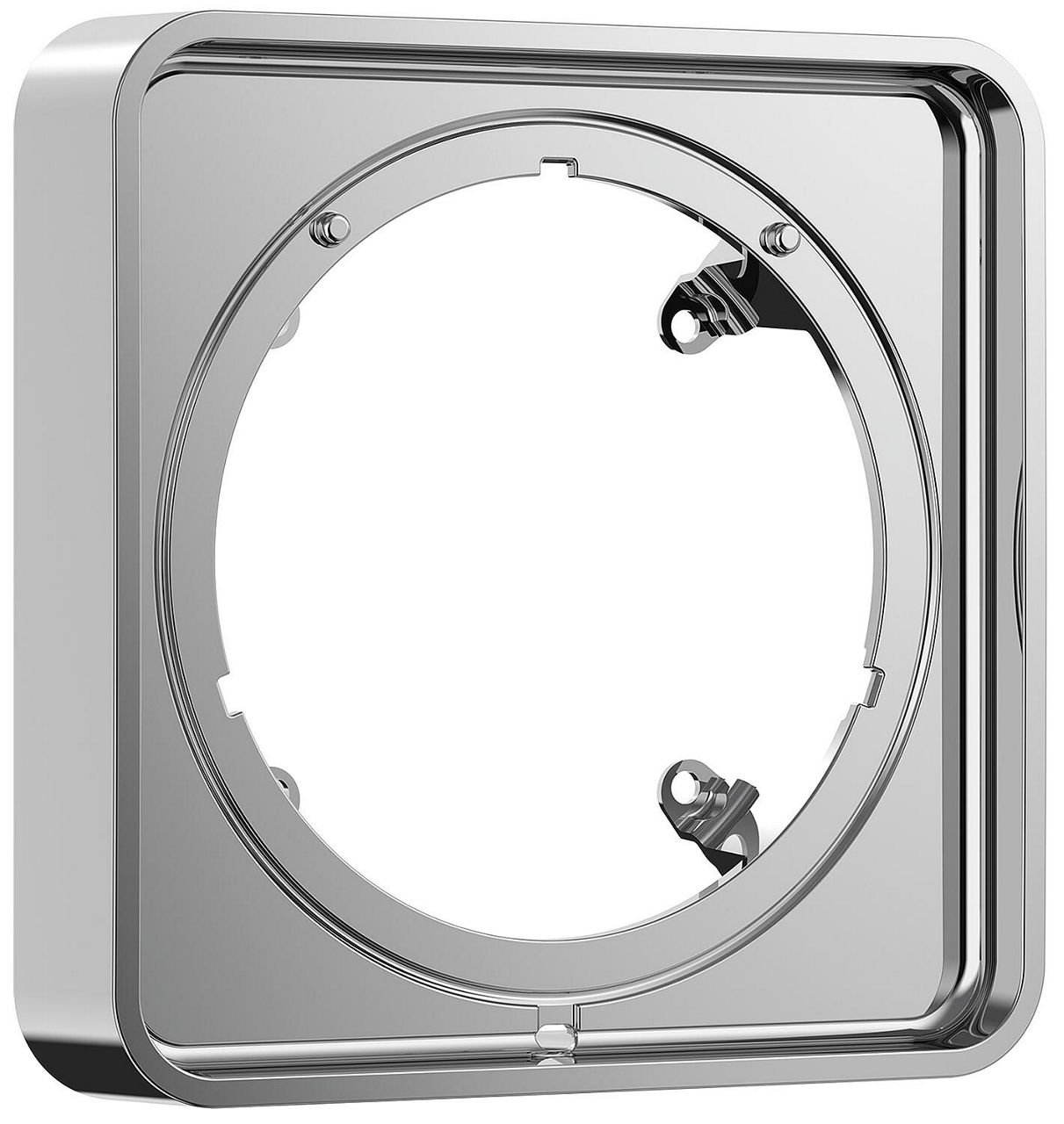 Verlängerungsrosette 22 mm Hansgrohe für iBox universal 2, abgerundet, chrom