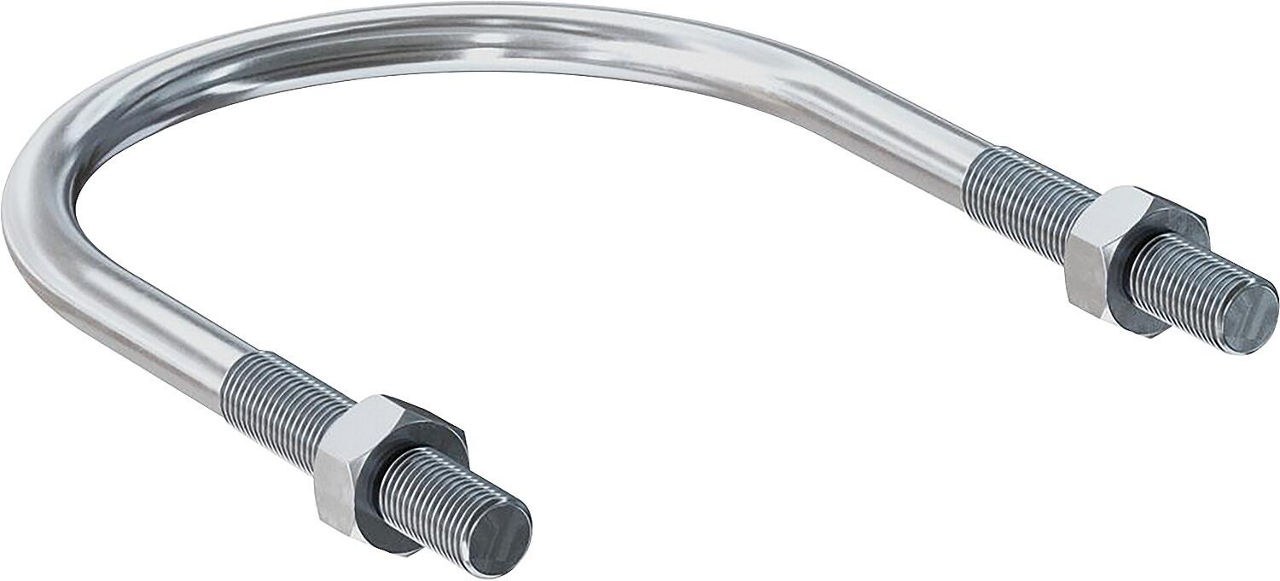 Rundstahlbügel 15-21mm 1/2" M6 VPE 10