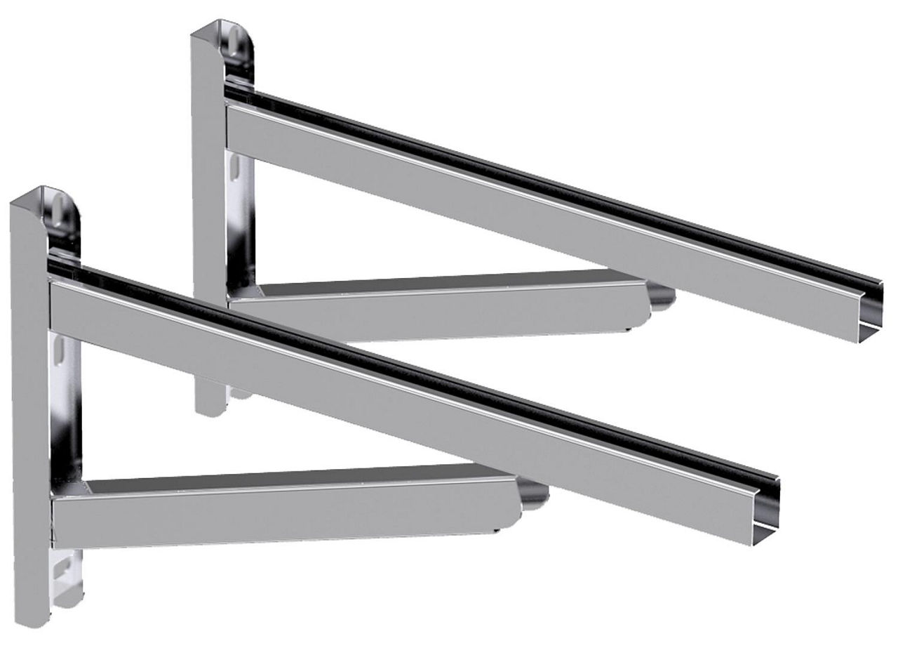 Aussenwand Wandkonsole CondensBlue VA für T-Stück mit Luftansaugung 620mm Aussenwand Wandkonsole CondensBlue VA für T-Stück mit Luftansaugung 620mm