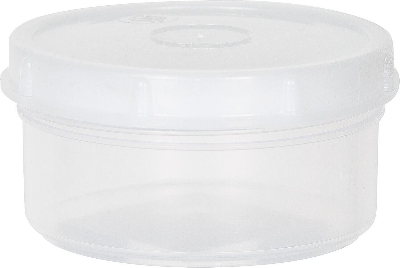 Dose rund mit Schraubdeckel 250 ml, PP,transparent