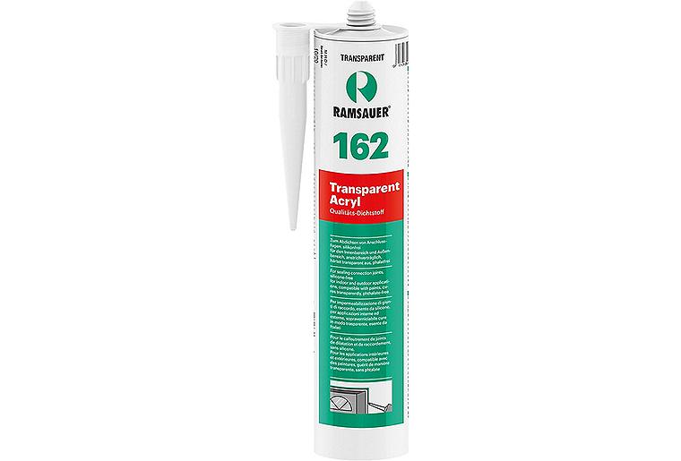 Acryl 162 transparent 1-K-Fugendicht- und Klebemasse 310ml Acryl 162 transparent 1-K-Fugendicht- und Klebemasse 310ml
