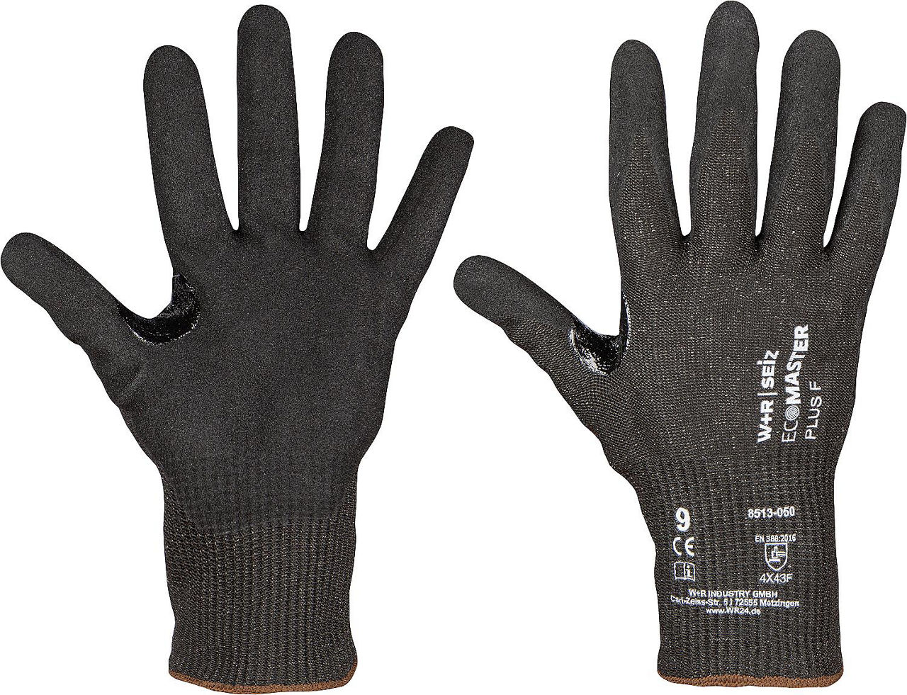 ESD-Schnittschutzhandschuhe ECOMASTER PLUS F Größe L ESD-Schnittschutzhandschuhe ECOMASTER PLUS F Größe L
