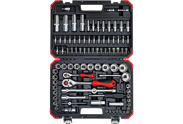 Steckschlüssel-Satz GEDORE red R46003094, 94-teilig 1/4" und 1/2"