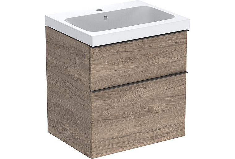 WTU+Keramik-WT Geberit iCon 600x705x485 mm Nussbaum hickory/Griff Lava WTU+Keramik-WT Geberit iCon 600x705x485 mm Nussbaum hickory/Griff Lava