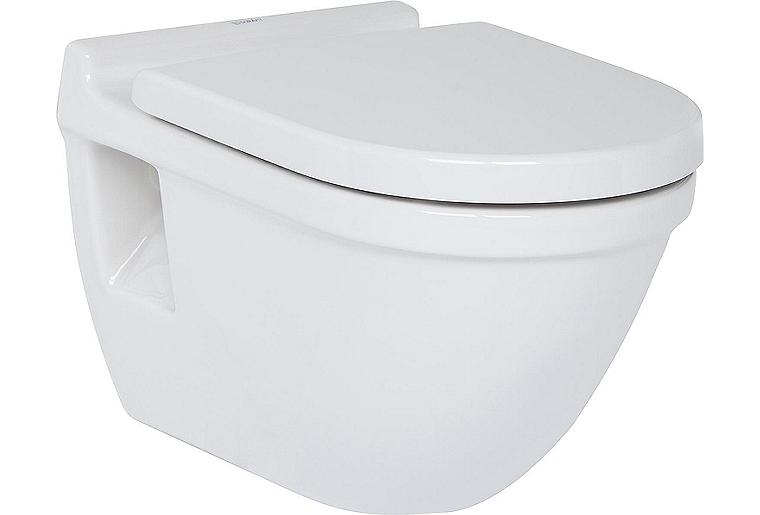 Combi-Pack Duravit Starck 3 Wandtiefspül-WC mit Softclose WC-Sitz, weiß