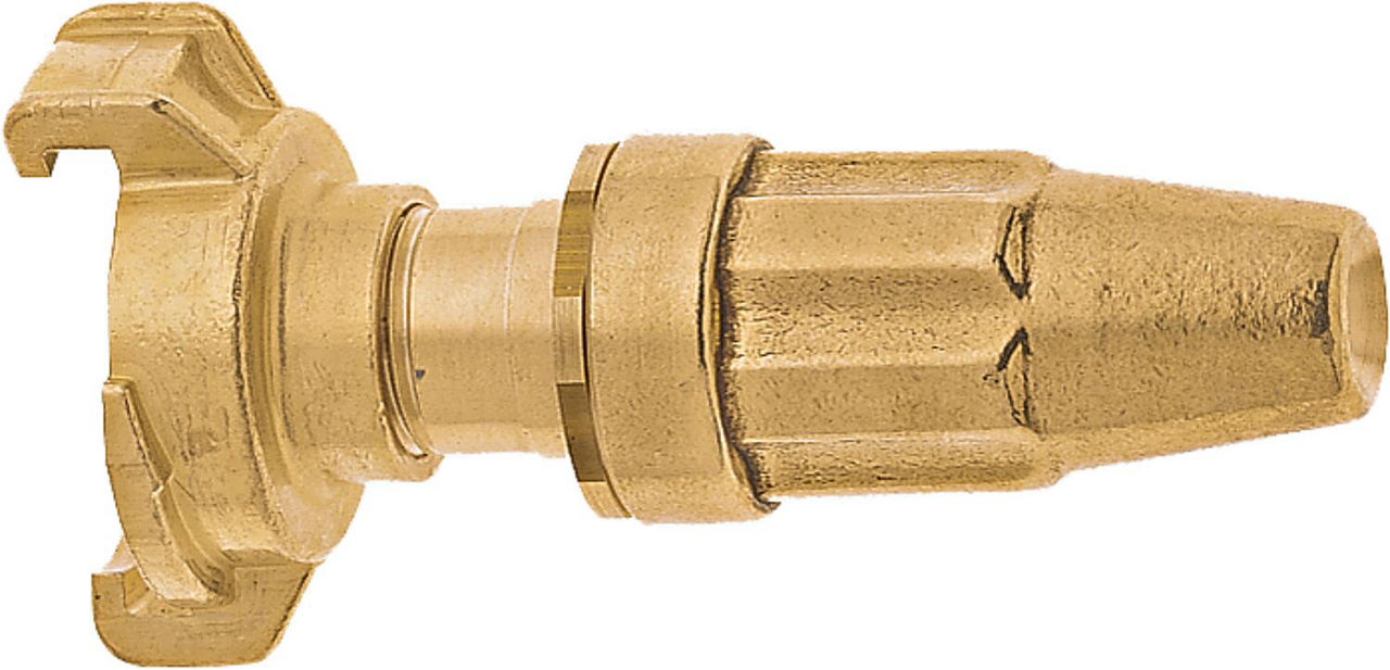 GEKA plus Spritzdüse 3/4" MS, schwer, mit GEKA plus-Kupplung